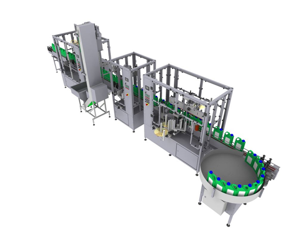 润滑油灌装生产线